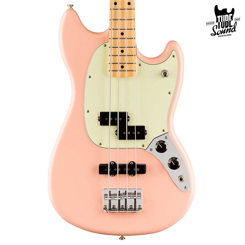 Fender Mustang Bass PJ LTD MN Shell Pink