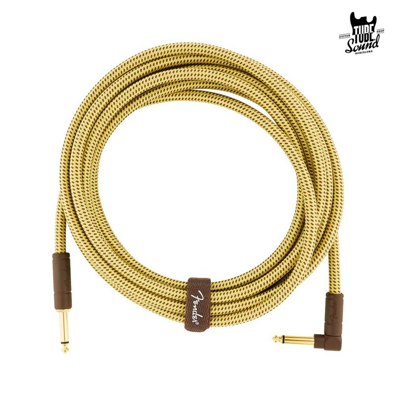 Fender Deluxe Series Cable Angle 4,5m Tweed