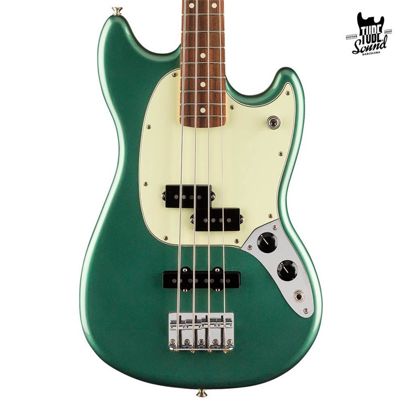 Fender Mustang Bass PJ LTD PF Sherwood Green Metallic