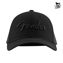 Fender Snap Back Pick Holder Hat Black