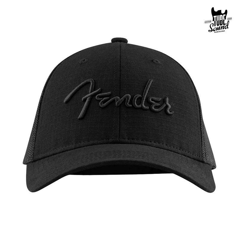 Fender Snap Back Pick Holder Hat Black