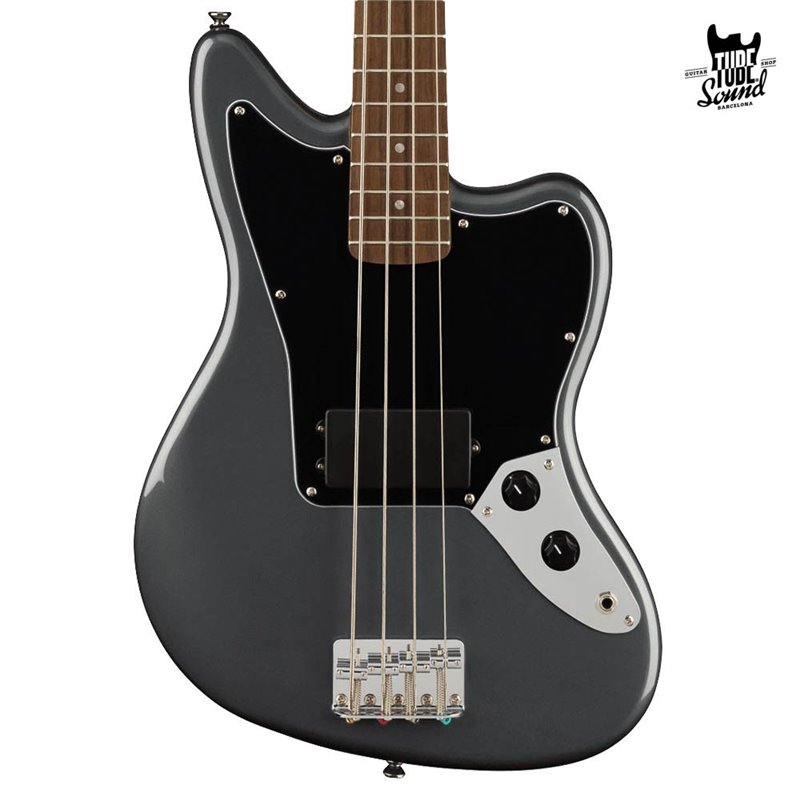 Squier Jaguar Bass H Affinity Series LR Charcoal Frost Metallic