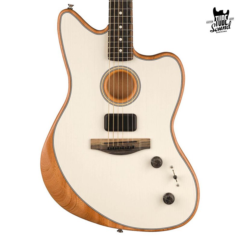 Fender Jazzmaster American Acoustasonic EB Artic White