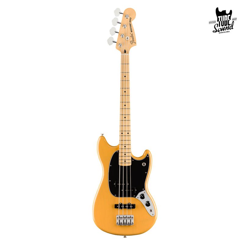Fender Mustang Bass Ltd. Ed. Player PJ MN Butterscotch Blonde