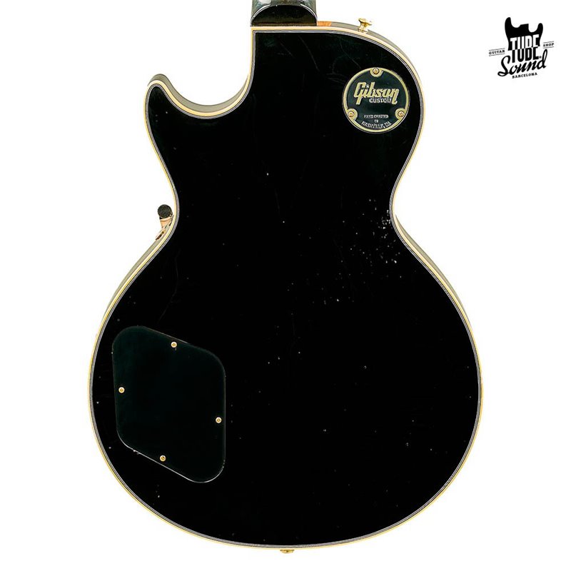 Gibson Custom Les Paul Custom 1957 Reissue 3-Pickup Bigsby Murphy Lab Light Aged Ebony