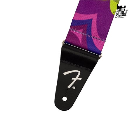 Fender 2" J Mascis Magenta Flower Strap