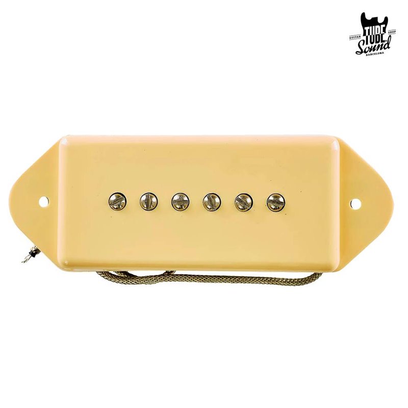 Lollar P-90 Dog Ear Bridge Tall Cream