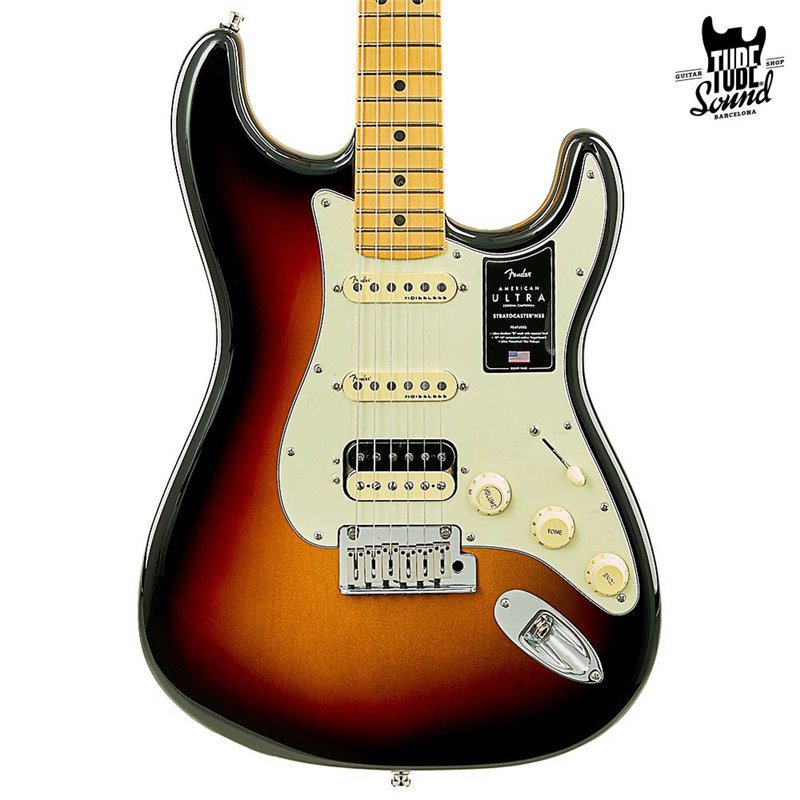 Fender Stratocaster American Ultra HSS MN Ultraburst