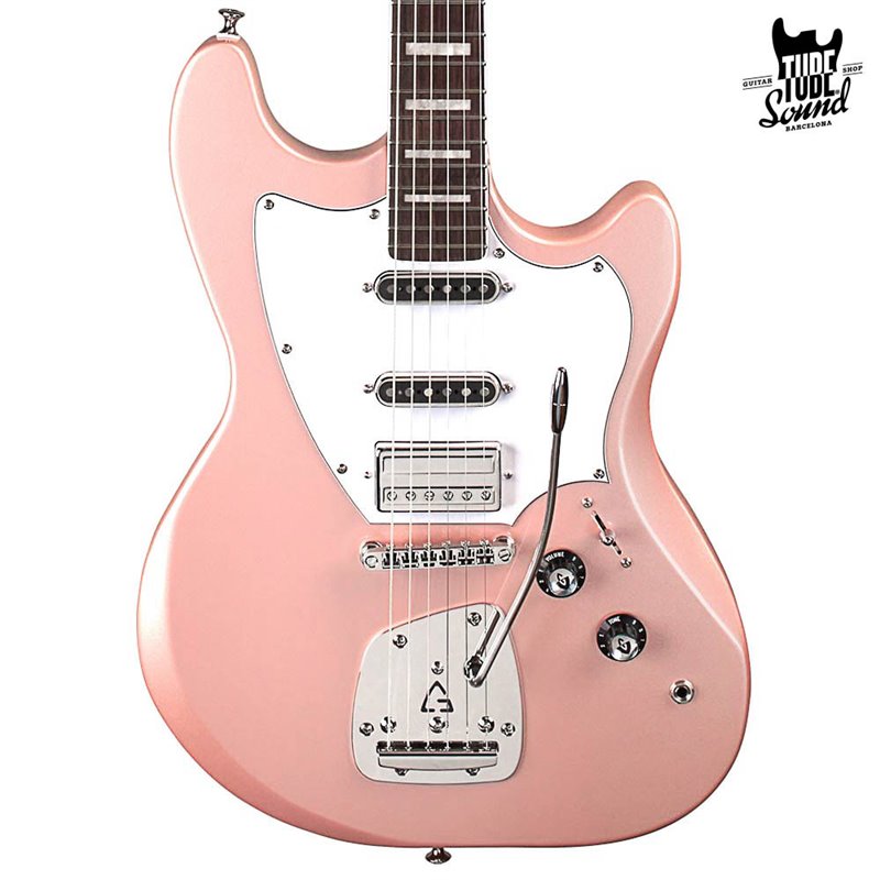 Guild Surfliner Deluxe Rose Quartz Metallic