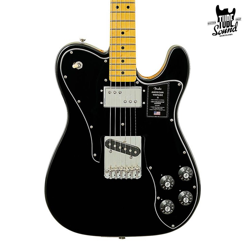 Fender Telecaster Custom American Vintage II 1977 MN Black