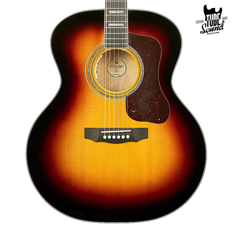 Guild USA F-55E Maple Antique Burst