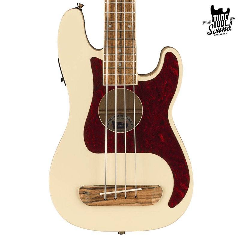 Fender Precision Bass Fullerton Uke WN Olympic White