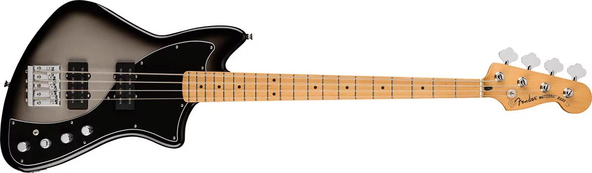 Fender Meteora Bass Player Plus Active MN Silverburst
