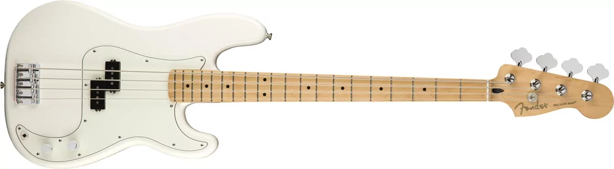Fender Precision Bass Player MN Polar White