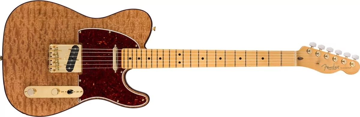 Fender Telecaster Rarities Collection Red Mahogany Top MN Natural
