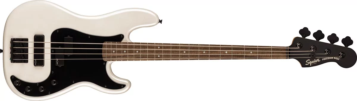 Squier Precision Bass Contemporany Active LR Pearl White