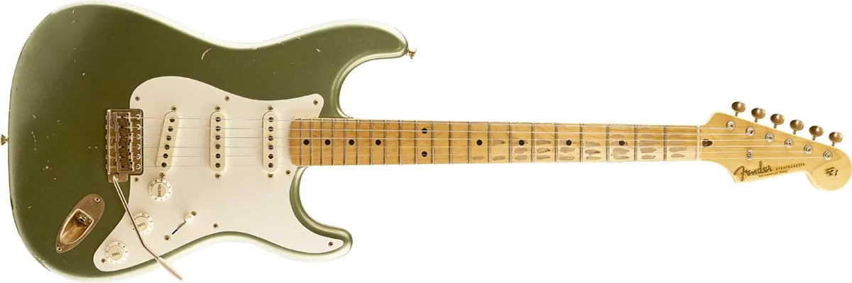 Fender Custom Shop Stratocaster 50s Master Design Relic MN Moss Green