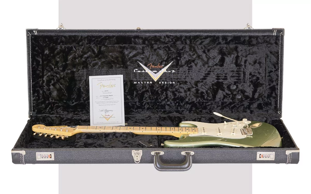 Fender Custom Shop Stratocaster 50s Master Design Relic MN Moss Green