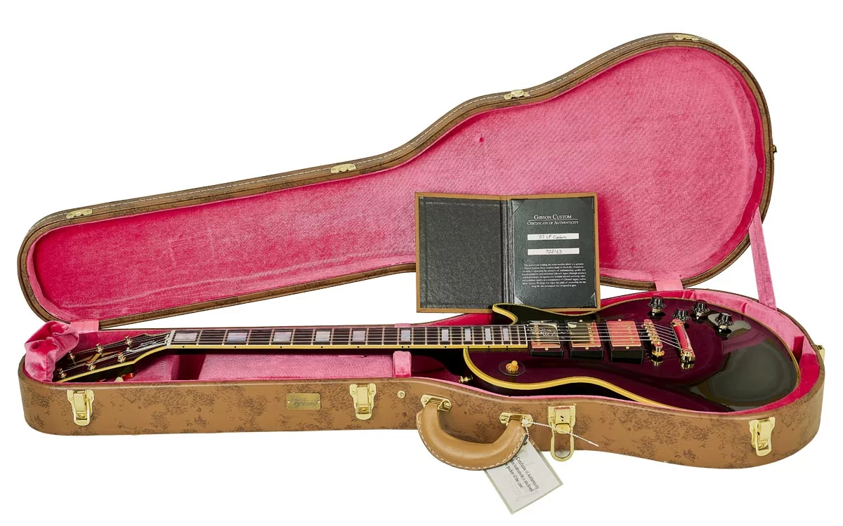 Gibson Custom Les Paul Custom 1957 Reissue 3-Pickup VOS Ebony