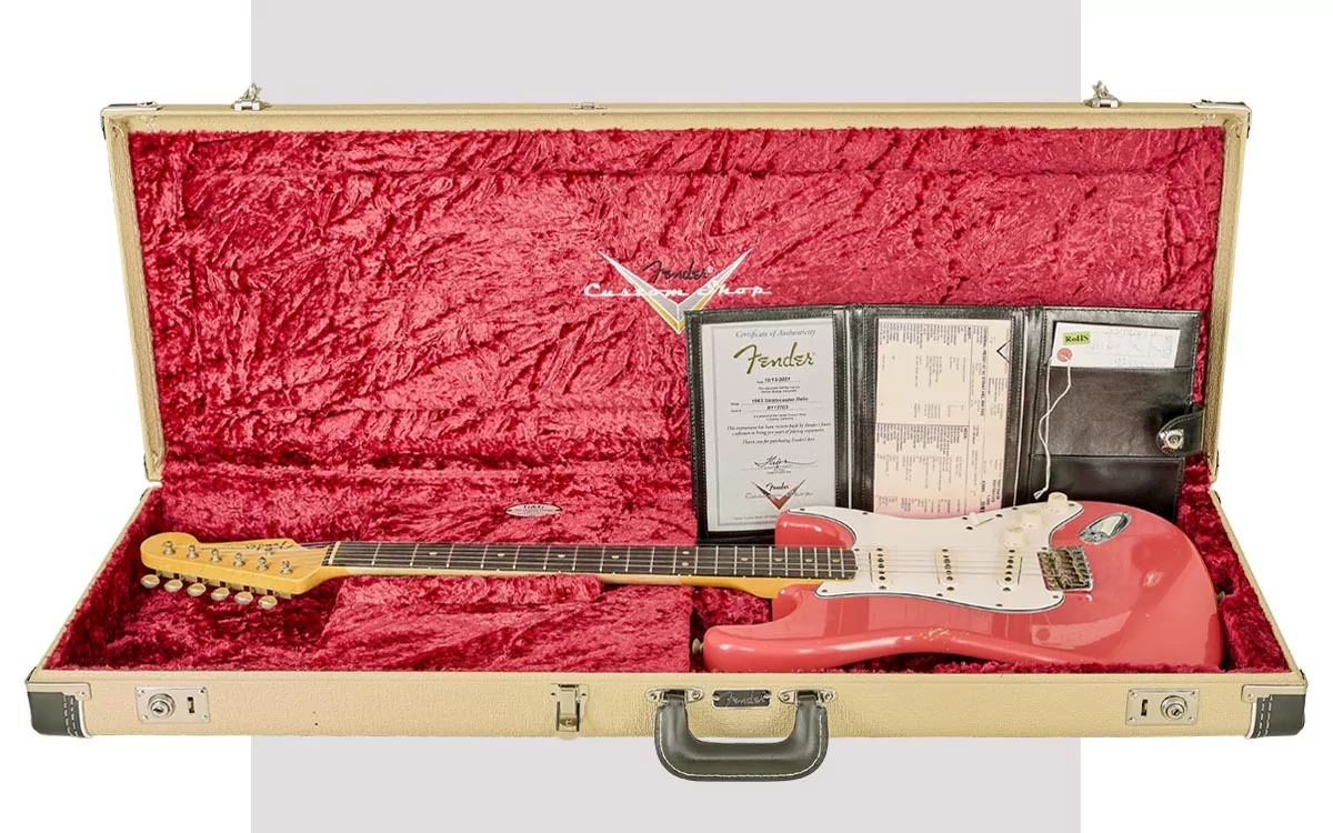 Fender Custom Shop Custom Order Stratocaster 63 RW Fiesta Red