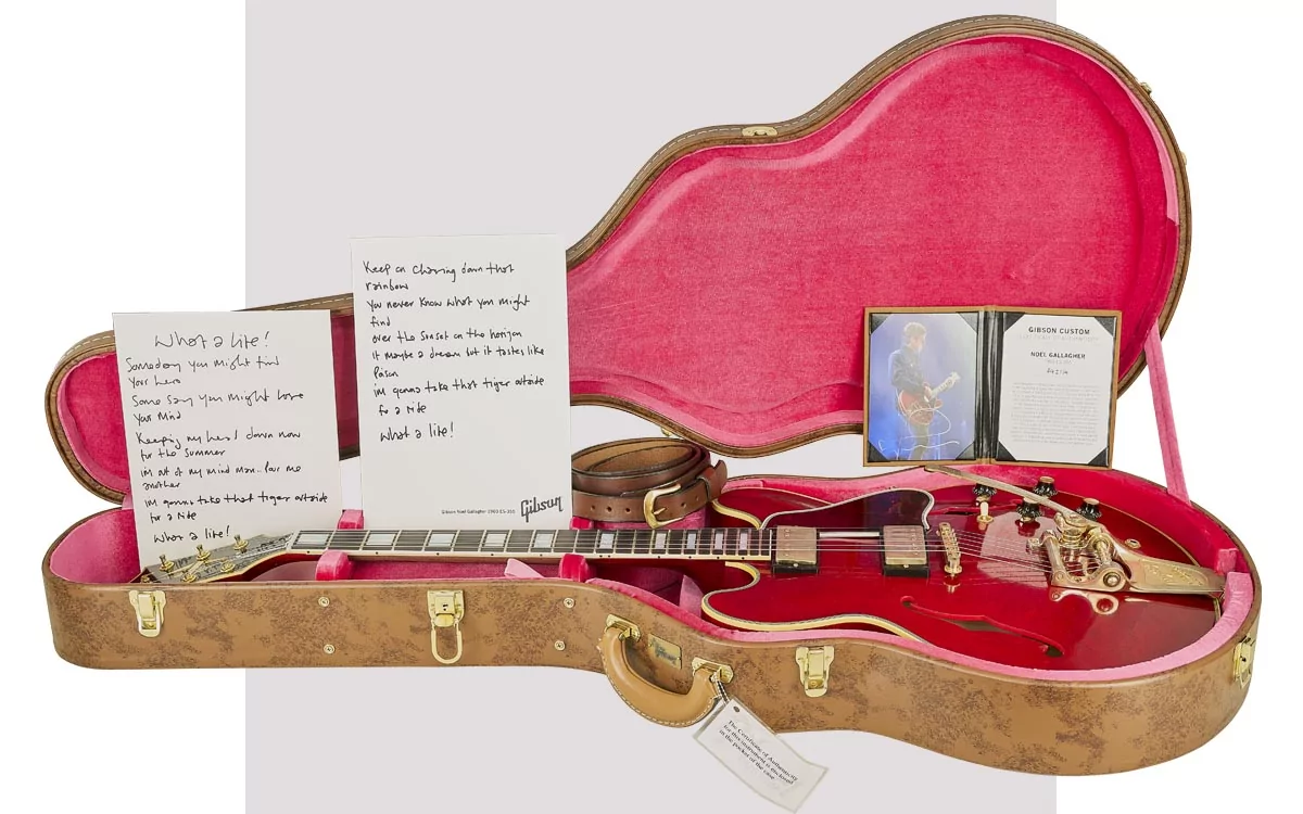 Gibson Custom ES-355 1960 Noel Gallagher Murphy Lab Aged Sixties Cherry