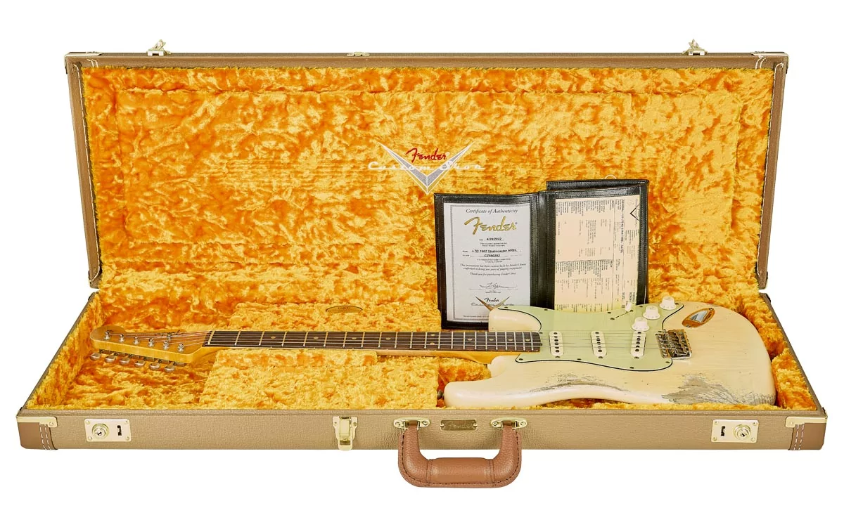 Fender Custom Shop Ltd. Ed. Stratocaster 62 RW Heavy Relic Natural Blonde