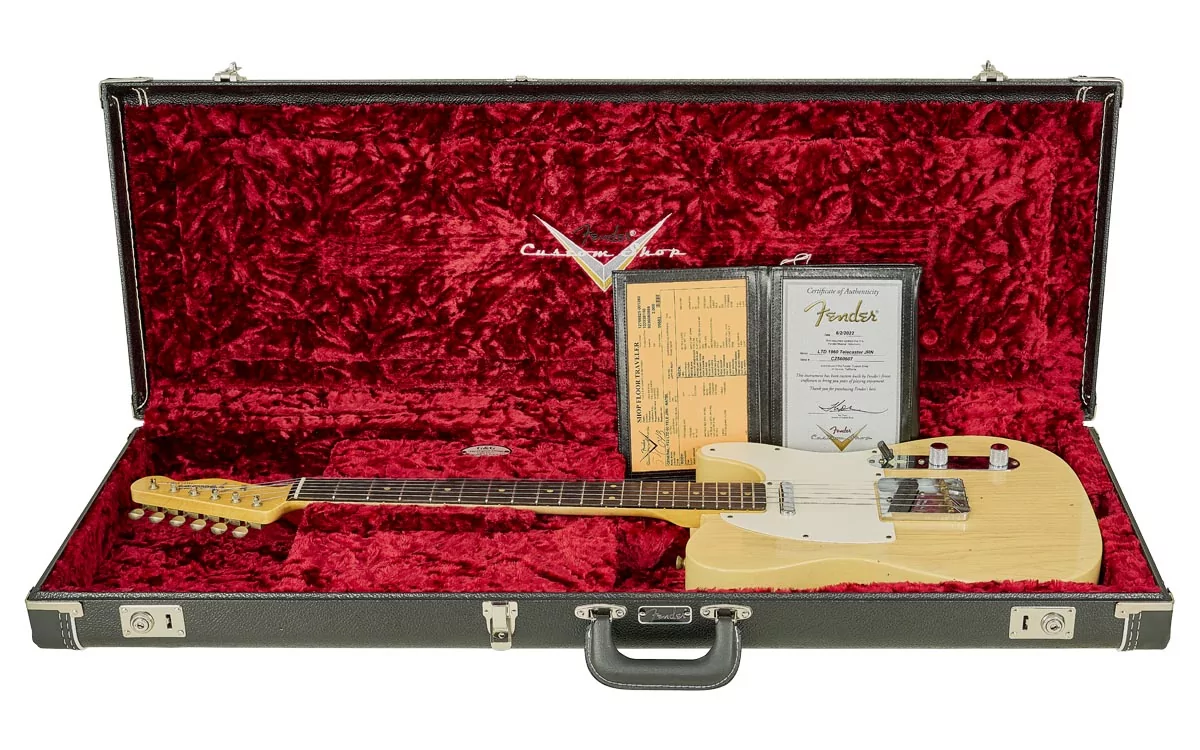 Fender Custom Shop Ltd. Ed. Telecaster 60 RW Journeyman Natural Blonde