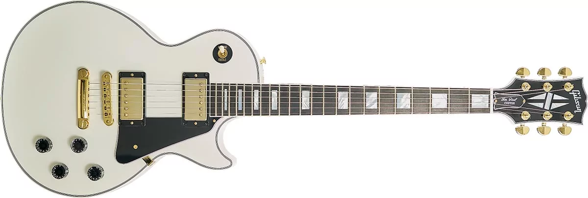 Gibson Custom Les Paul Custom Alpine White Fingerboard Gloss