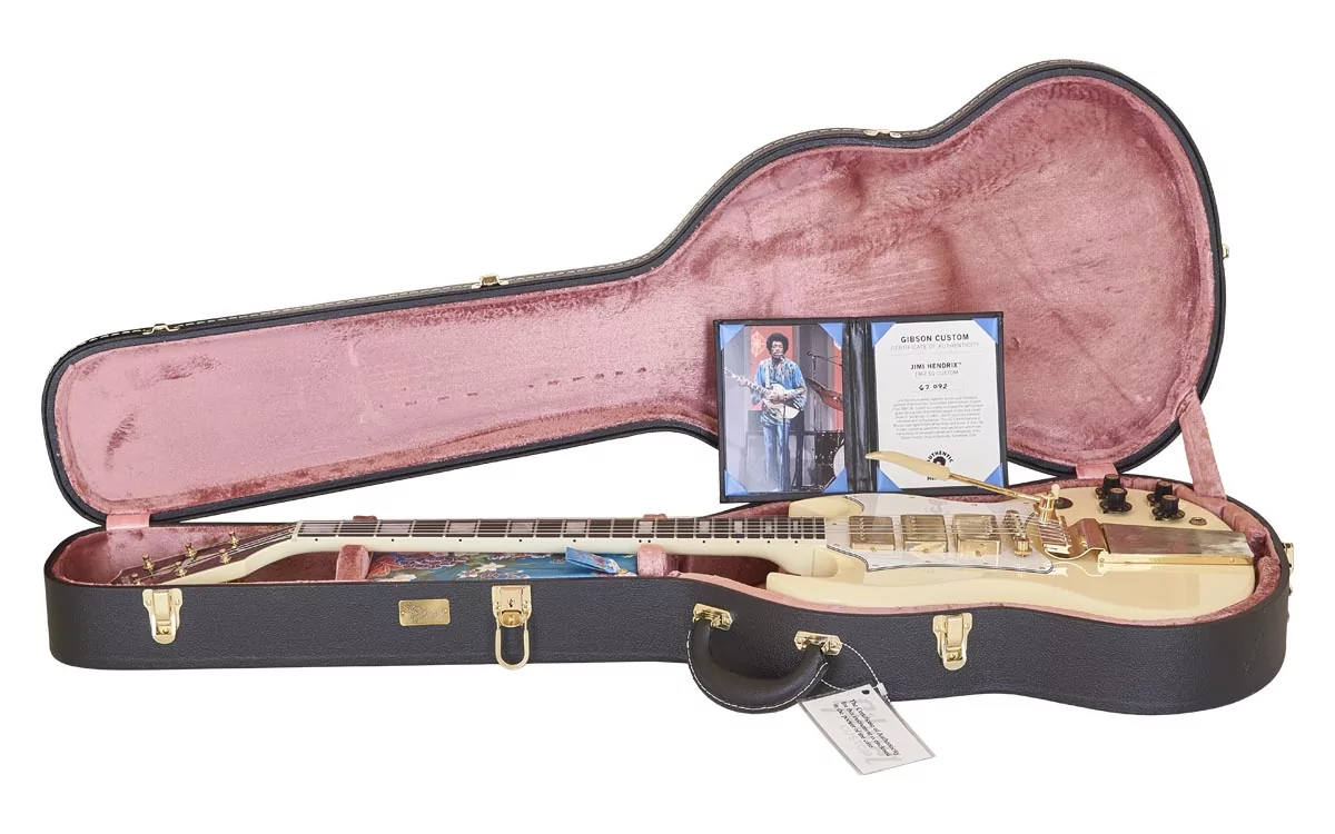 Gibson Custom SG Custom Jimi Hendrix 1967 Aged Polaris White