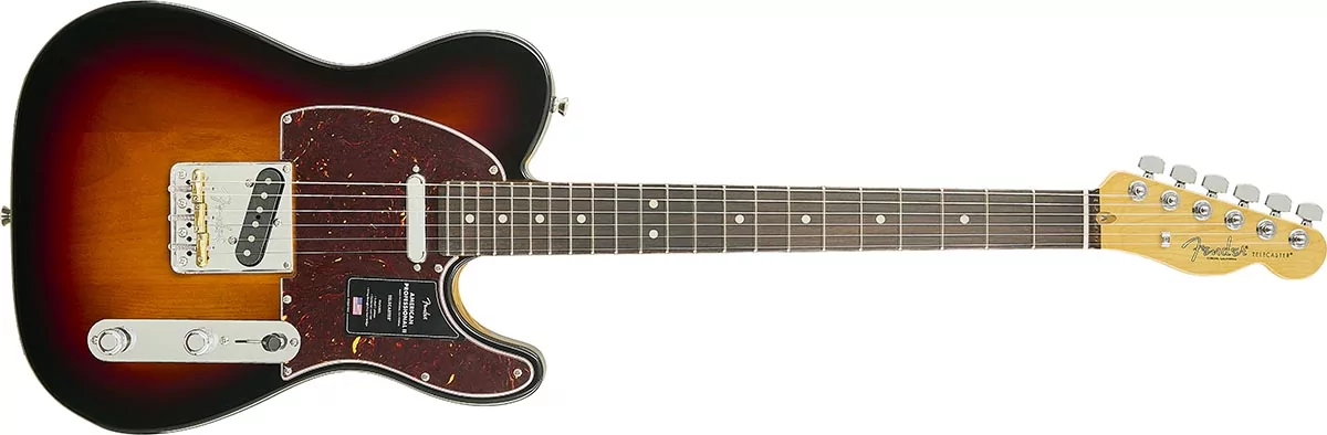 Fender Telecaster American Professional II RW 3 Color Sunburst
