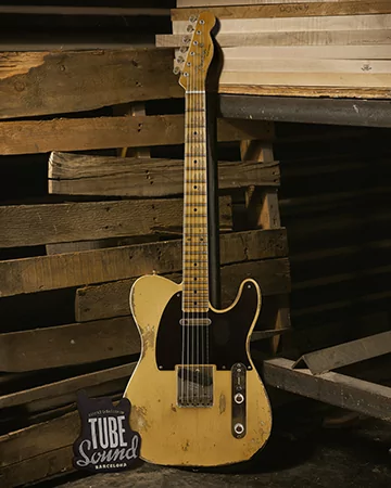 Fender Custom Shop Telecaster 52 MN Heavy Relic Aged Nocaster Blonde