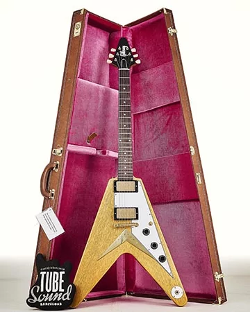 Gibson Custom Flying V 1958 Reissue WP VOS Korina