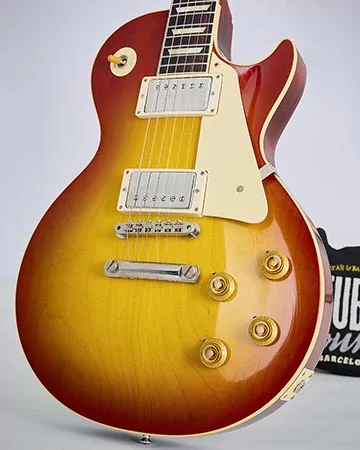 Gibson Custom Les Paul Standard 1958 Murphy Lab Ultra Light Aged Washed Cherry Sunburst