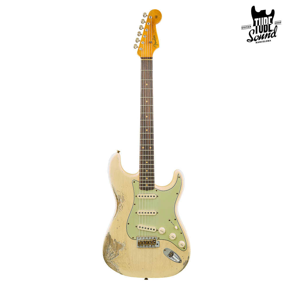 Fender Custom Shop Ltd. Ed. Stratocaster 62 RW Relic Natural Blonde - Tube Sound Barcelona